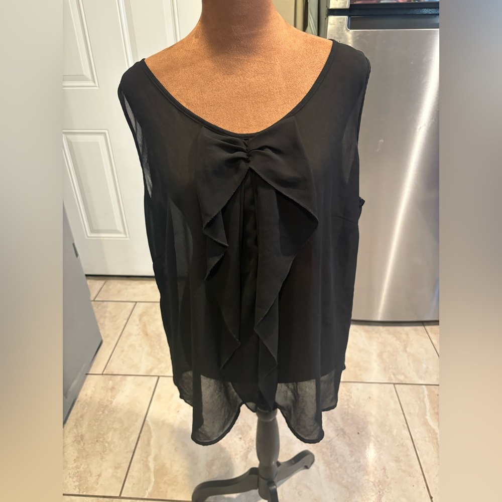 Metaphor Midnight Black Blouse
